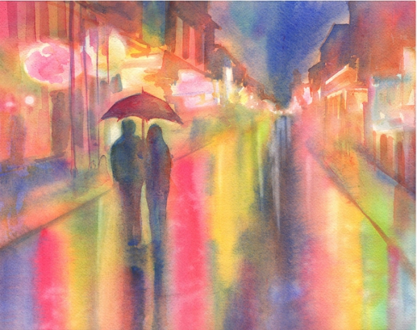 Colorful Watercolor Paintings