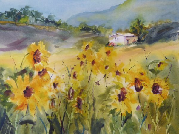 600x451 Bend Oregon Watercolor, Painter, Mixed Media Artist Jacqueline - Colorful Watercolor Paintings