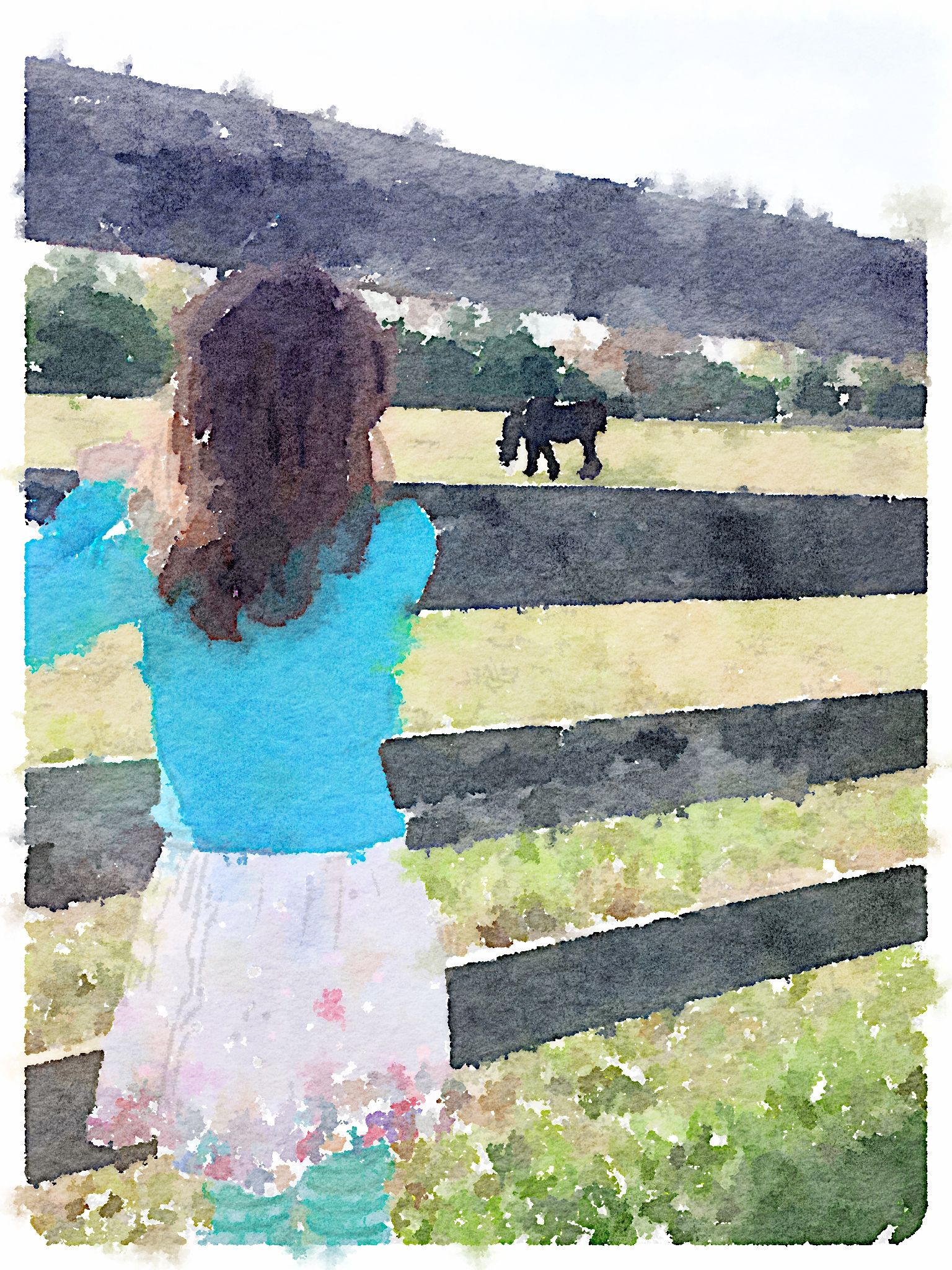 1536x2048 I Used The Waterlogue App To Convert A Photo To This Watercolor - Convert Picture To Watercolor