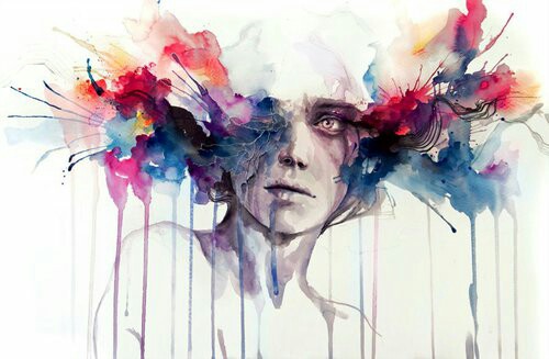 500x327 Art, Colorful, Cool, Dessin, Draw, Drawing, Watercolor, Agnes - Cool Watercolor Pictures