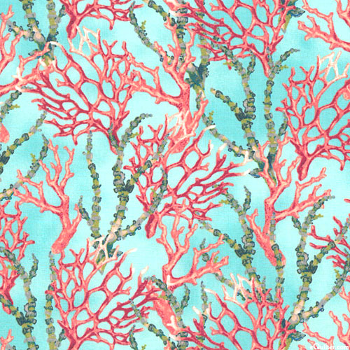 500x500 Equilter Coral Reef - Coral Reef Watercolor