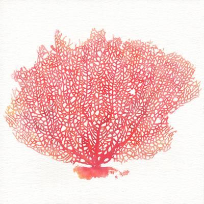 400x400 Watercolor Coral Ii Art Print By Jario Rodriguez - Coral Watercolor