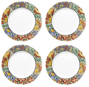 300x296 New! Set Of 4 Corelle Watercolors 10 34 Dinner Plate - Corelle Watercolors