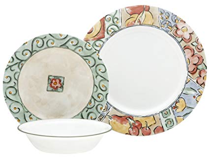 425x321 Buy Corelle Livingware 18 Piece Dinnerware Set, Service For 6 - Corelle Watercolors