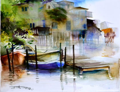 420x320 Costa Rican Watercolor Paintings Are On Display In Japan - Costa Rica Watercolor