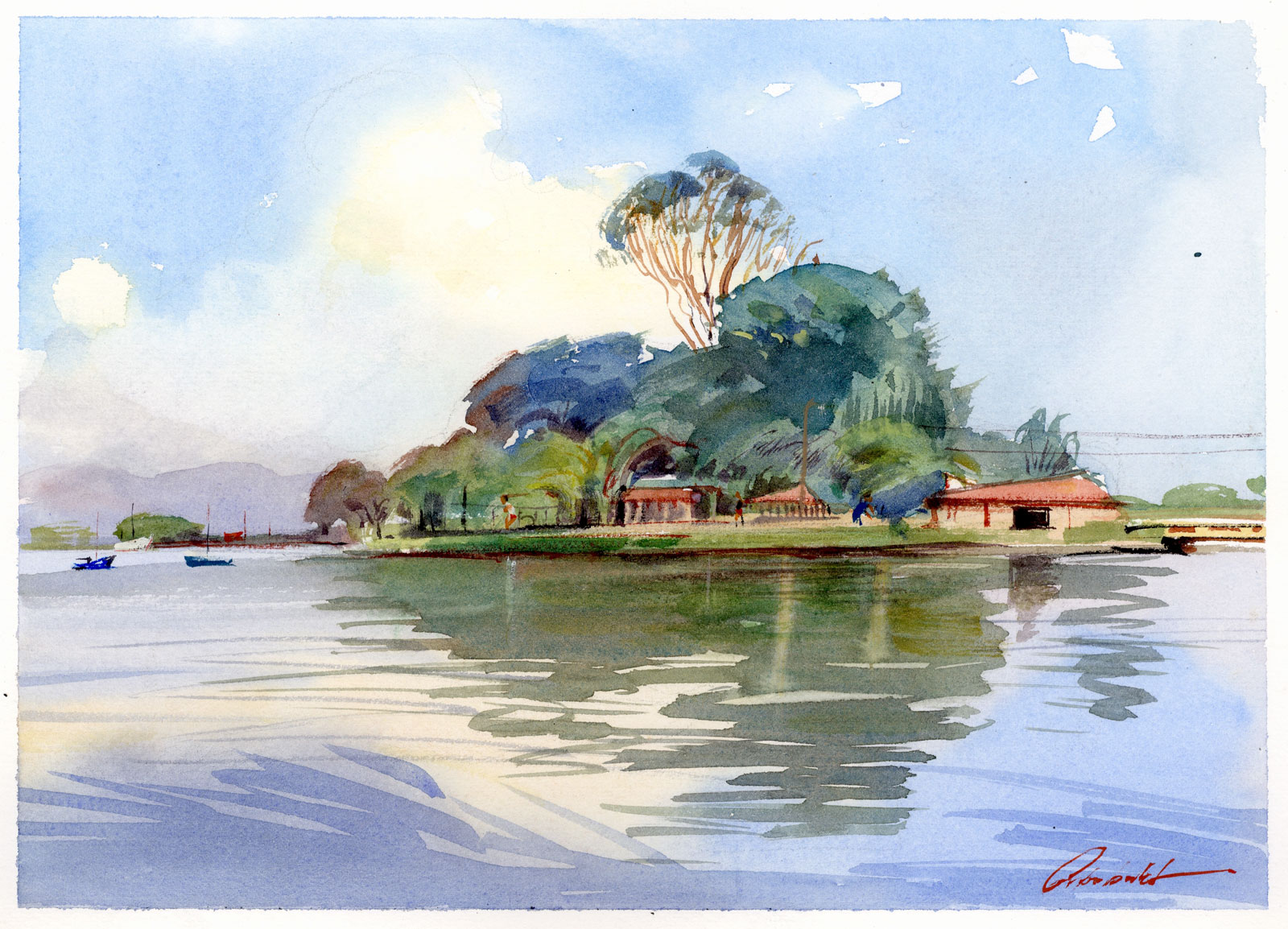 1600x1154 Gronbukt Costa Rica January 2013 - Costa Rica Watercolor