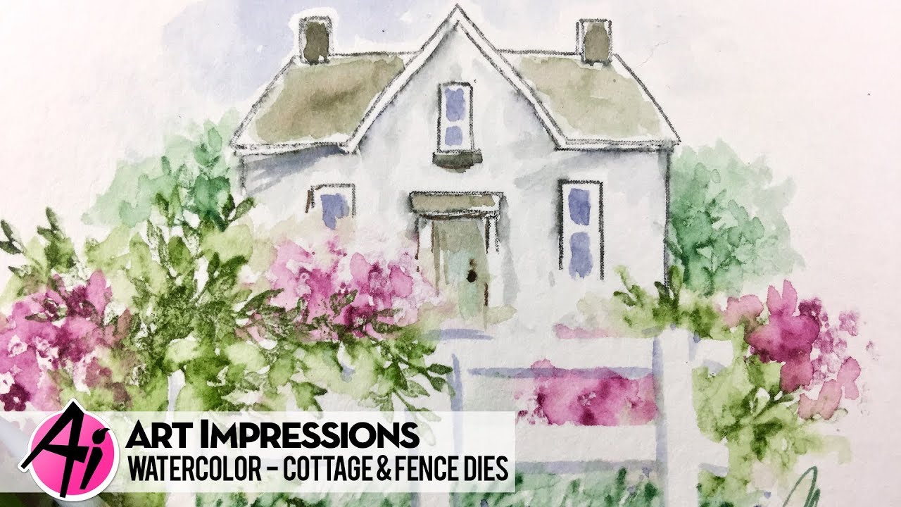 1280x720 Ai Watercolor - Cottage Watercolor