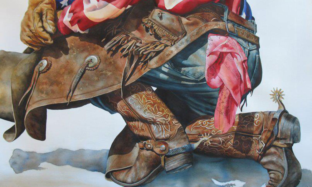 1000x600 The Watercolor Cowboy Bringing Western Art To Life - Cowboy Watercolor