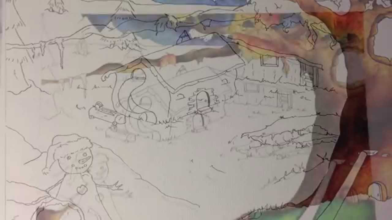 1280x720 Watercolor Some Crazy Moment Of Creation - Crazy Watercolor