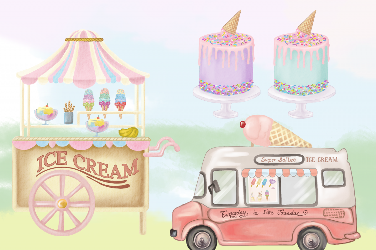 Как нарисовать ice cream из игры мороженщика