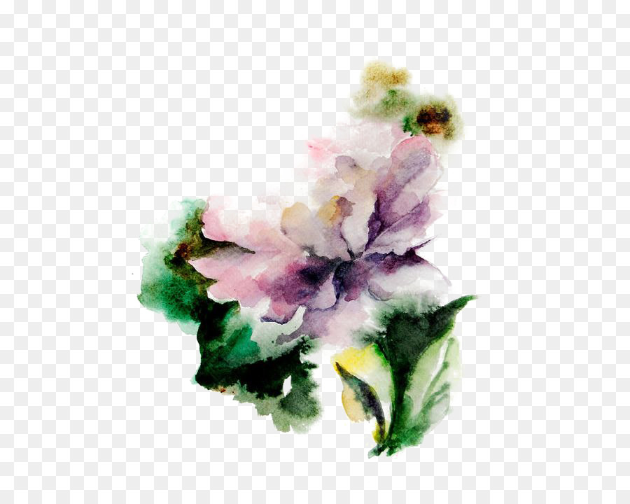 900x720 Floral Design Creative Watercolor Watercolor Painting Flower - Creative Watercolor