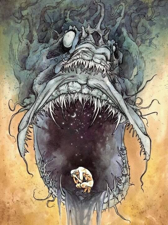 540x720 Creepy Watercolor Art Creepy, Watercolor And - Creepy Watercolor