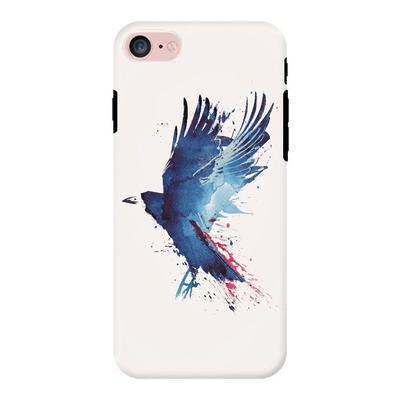 400x400 Crow Watercolor Iphone Case - Crow Watercolor