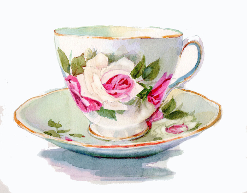 1000x782 Watercolor Joanna Olson - Cup Watercolor