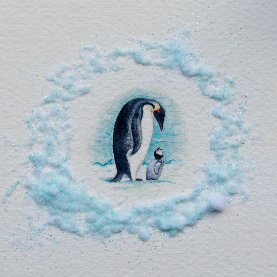 915x915 Adorable Miniatures By A 20 Year Old Watercolor Painter - Cute Watercolor Paintings