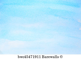 269x194 444 Cyan And Blue Raster Posters And Art Prints Barewalls - Cyan Watercolor