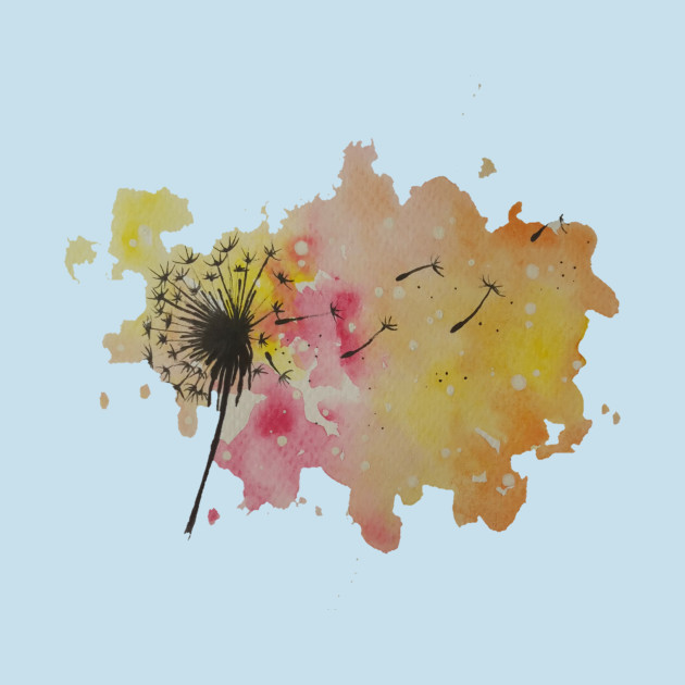 630x630 Watercolor Dandelion - Dandelion Watercolor