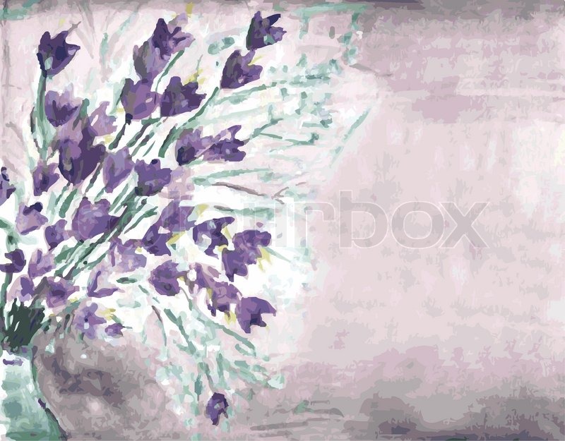 800x625 Dandelion Watercolor Background Stock Vector Colourbox - Dandelion Watercolor Painting