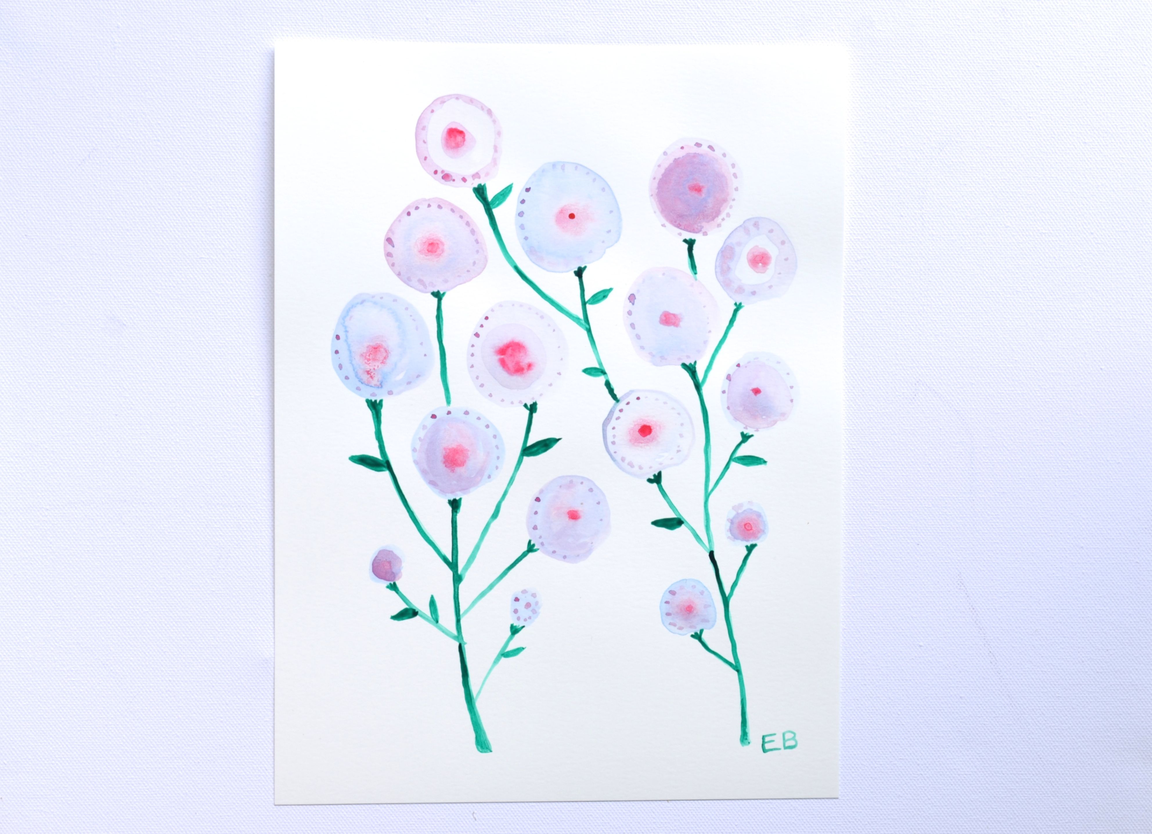 3969x2873 Dandelion Watercolor Wishlist Art - Dandelion Watercolor Painting