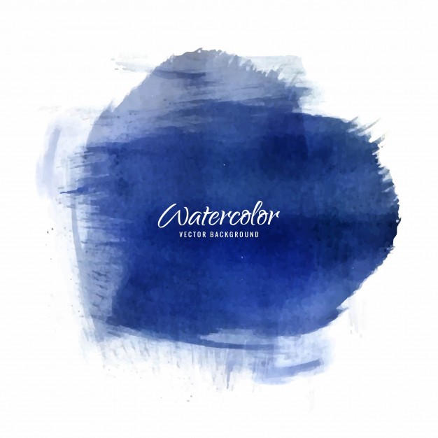 626x626 Elegant Dark Blue Watercolor Background Texture Vector Premium - Dark Blue Watercolor
