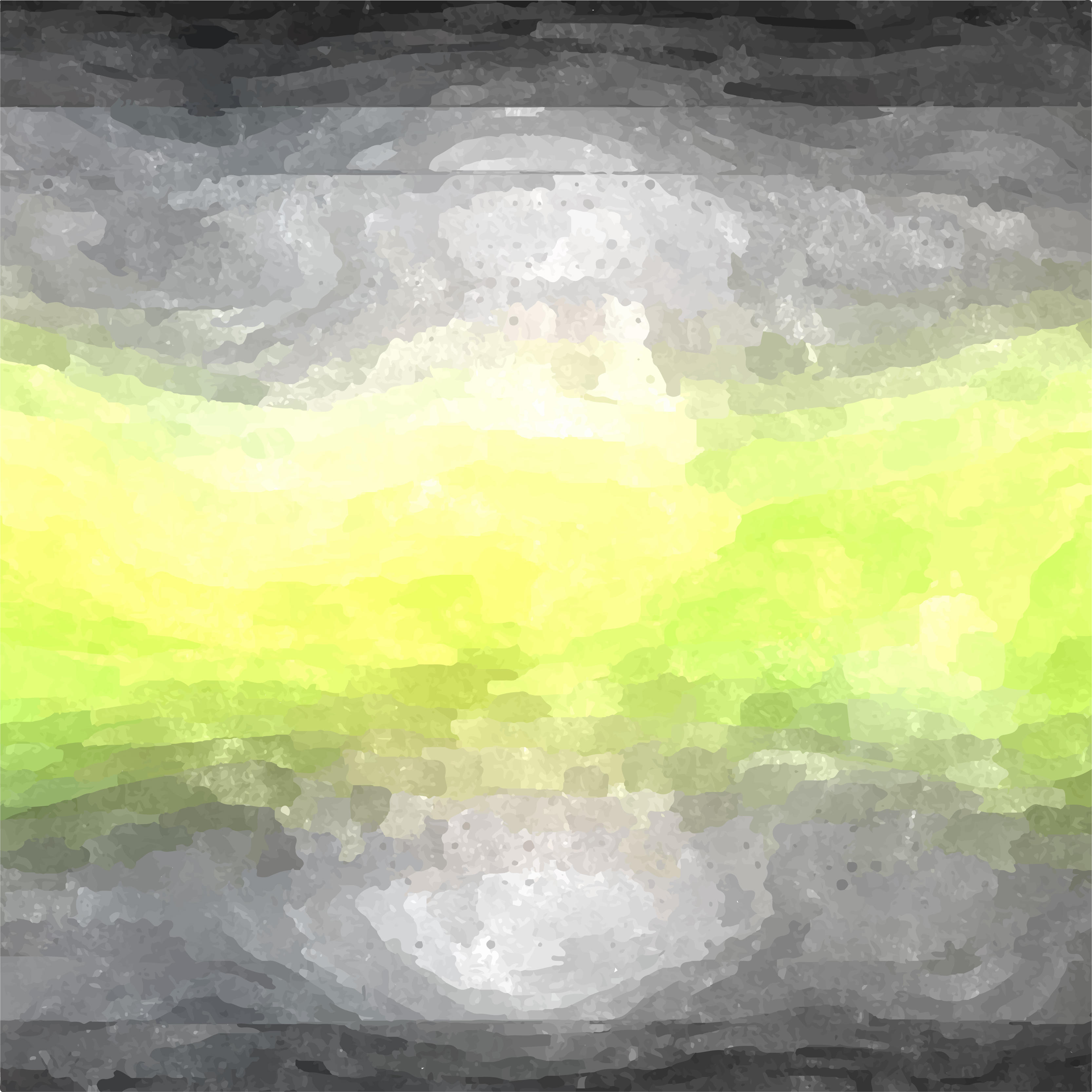 3333x3333 Dark Grey And Green Watercolor Background 123freevectors - Dark Green Watercolor