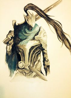 Dark Souls Watercolor at PaintingValley.com | Explore collection of ...