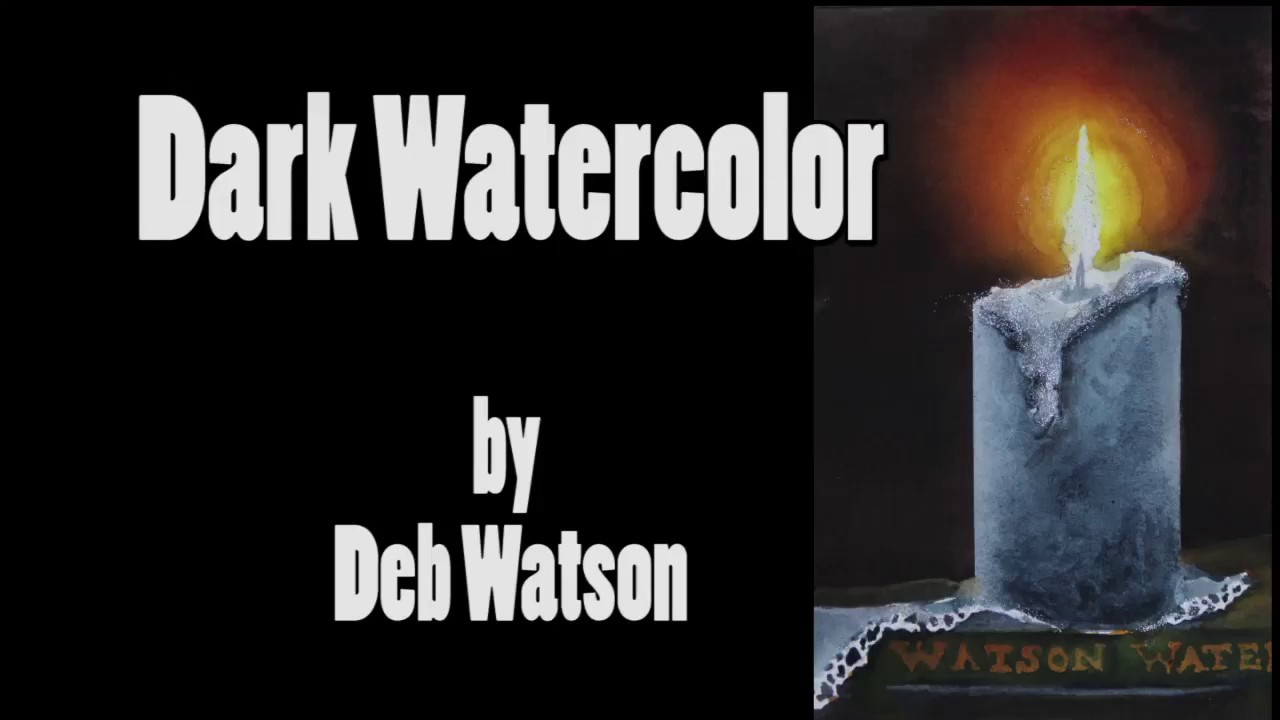 1280x720 Watercolor Tip - Dark Watercolor