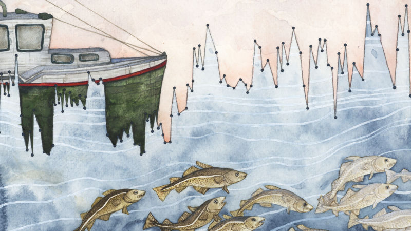 800x450 This Beautiful Watercolor Painting Contains A Dark Climate Message - Dark Watercolor Painting