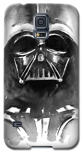 275x509 Darth Vader Watercolor Galaxy S5 Case For Sale By Olga Shvartsur - Darth Vader Watercolor
