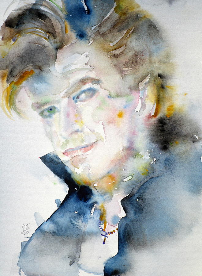 660x900 David Bowie - David Bowie Watercolor