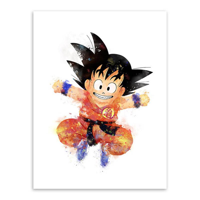 800x800 Dbz Canvas Fantasy Art Trading - Dbz Watercolor