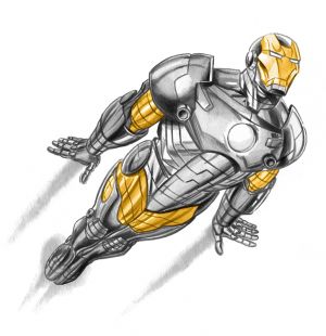 300x310 Marvel Dc Comics - Dc Comics Watercolor