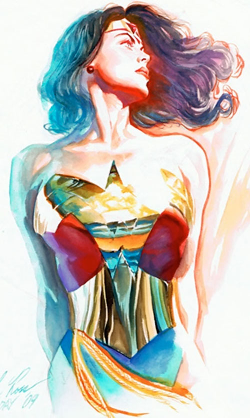 500x837 Wonder Woman - Dc Comics Watercolor