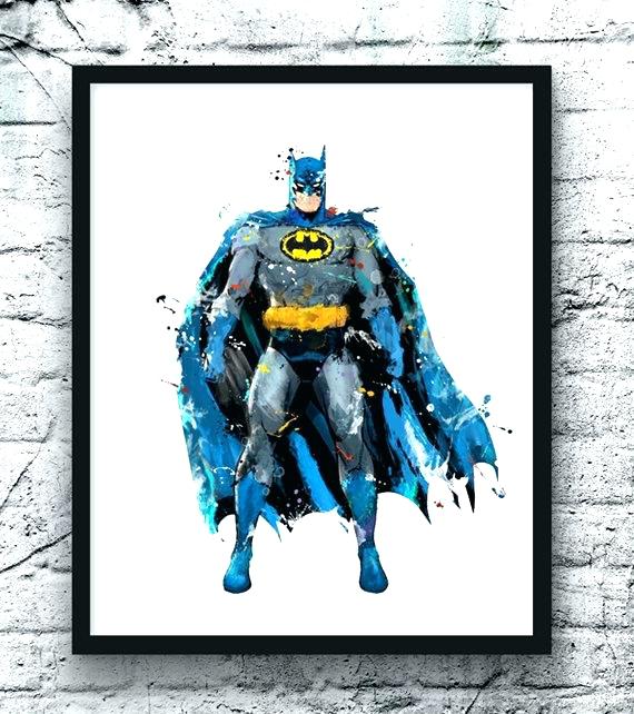 570x642 Dc Comic Wall Art - Dc Comics Watercolor