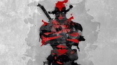 236x132 Watercolor Deadpool - Deadpool Watercolor