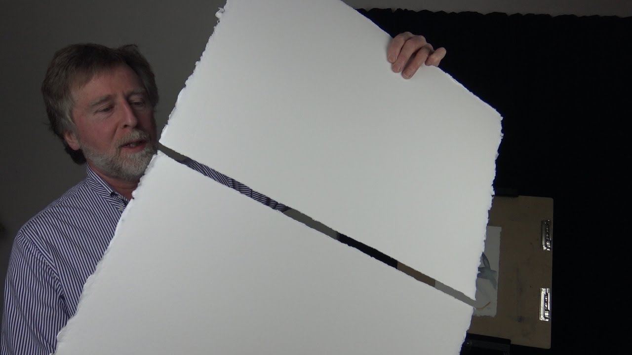 1280x720 How To Cut Heavy Watercolor Paper With Deckle Edge - Deckle Edge Watercolor Paper