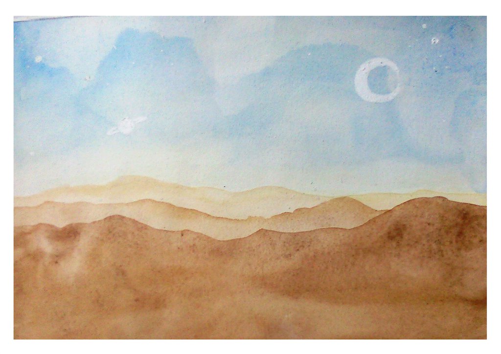 1024x724 Desert Watercolors By Shakalone - Desert Watercolor