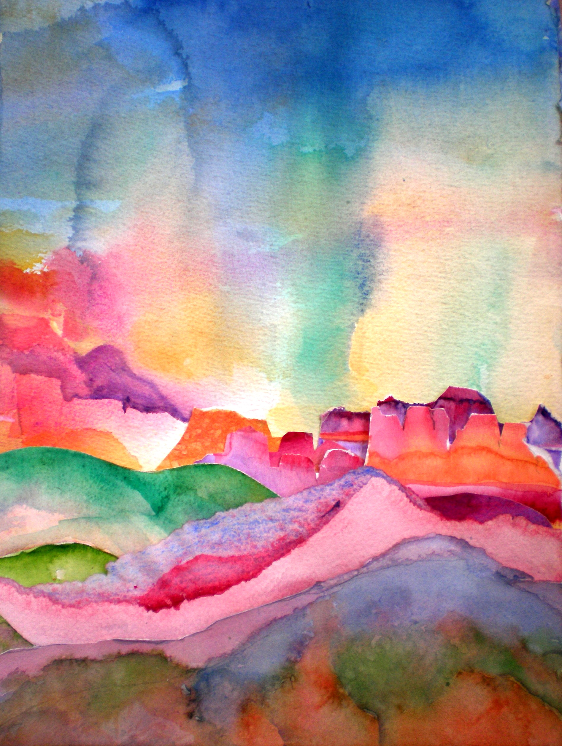 1894x2514 Home - Desert Watercolor
