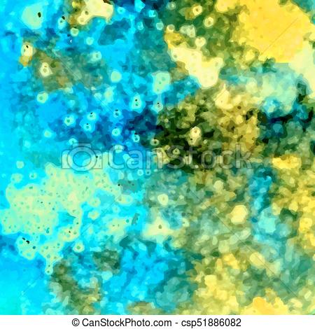 450x470 Detailed Background With Watercolor Texture. Vector Colorful - Detailed Watercolor