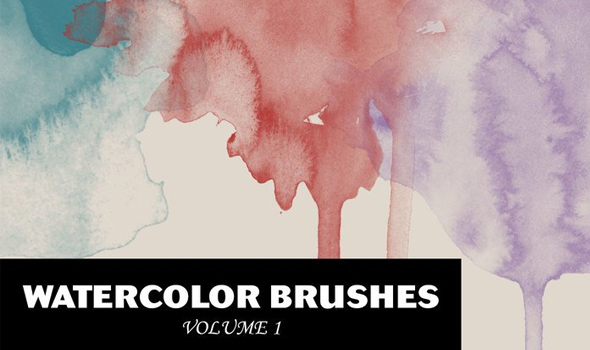 590x350 25 Free Watercolor Brush Sets For Skilled Digital Artists - Digital Watercolor Brushes