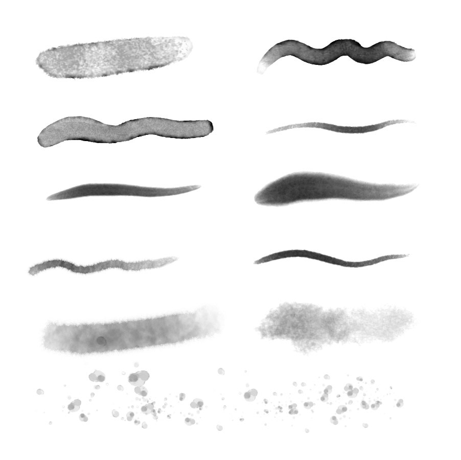 902x900 Drawing Illustration Painting Watercolor Photoshop Digital Art - Digital Watercolor Brushes