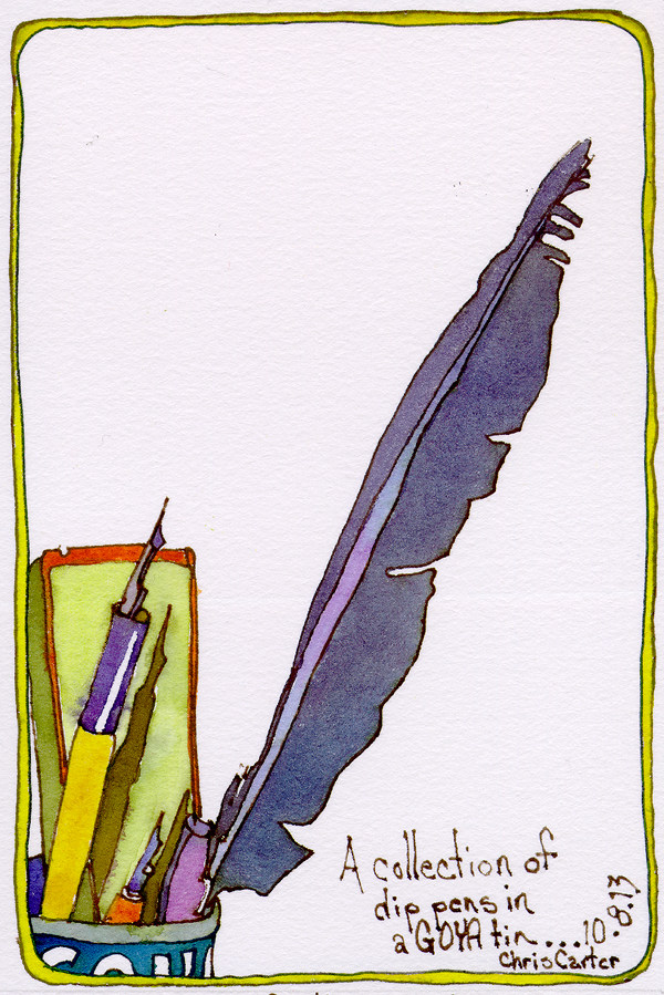 600x899 Fountain Pens Creative Color - Dip Pen Watercolor