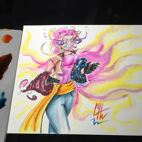 480x480 Photos About - Dip Pen Watercolor