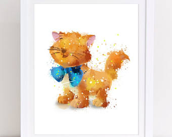 340x270 Disney Watercolor Etsy - Disney Watercolor