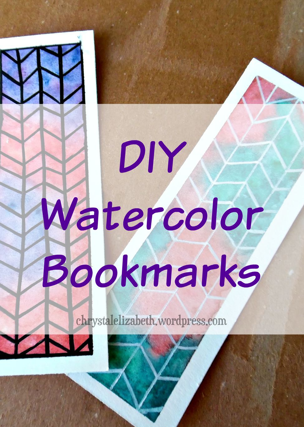 975x1368 Diy Watercolor Bookmarks {How I Made It Step By Step - Diy Watercolor