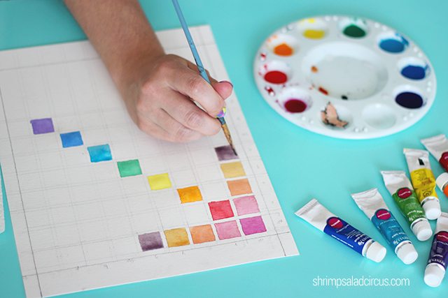 640x427 Diy Watercolor Paint Chart Tutorial - Diy Watercolor