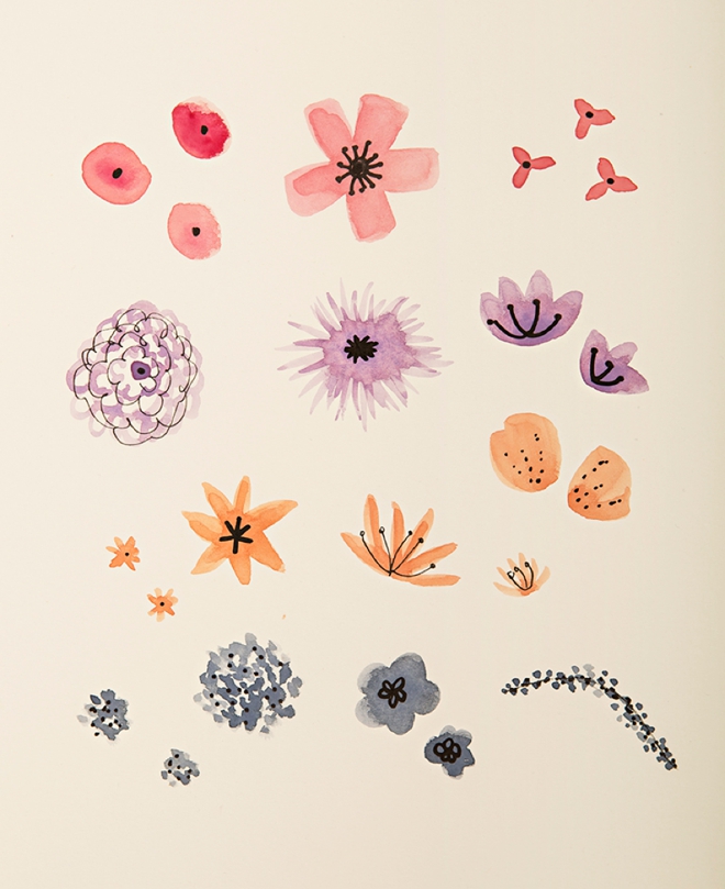 660x809 Check Out These Adorable Free Printable Save The Date Postcards! - Diy Watercolor Flowers