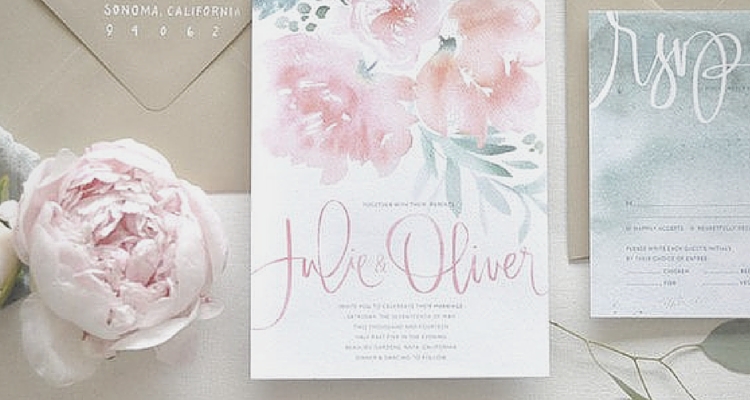 750x400 Diy Watercolor Quinceanera Invitations To Stun Your Guests - Diy Watercolor Invitations