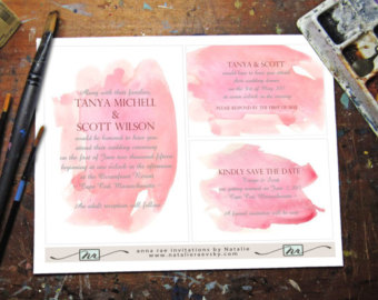 340x270 How To Make Watercolor Wedding Invitations Arts - Diy Watercolor Invitations