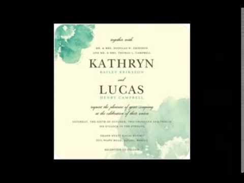 480x360 Top Watercolor Wedding Invitations Watercolor Invitation Ideas - Diy Watercolor Invitations